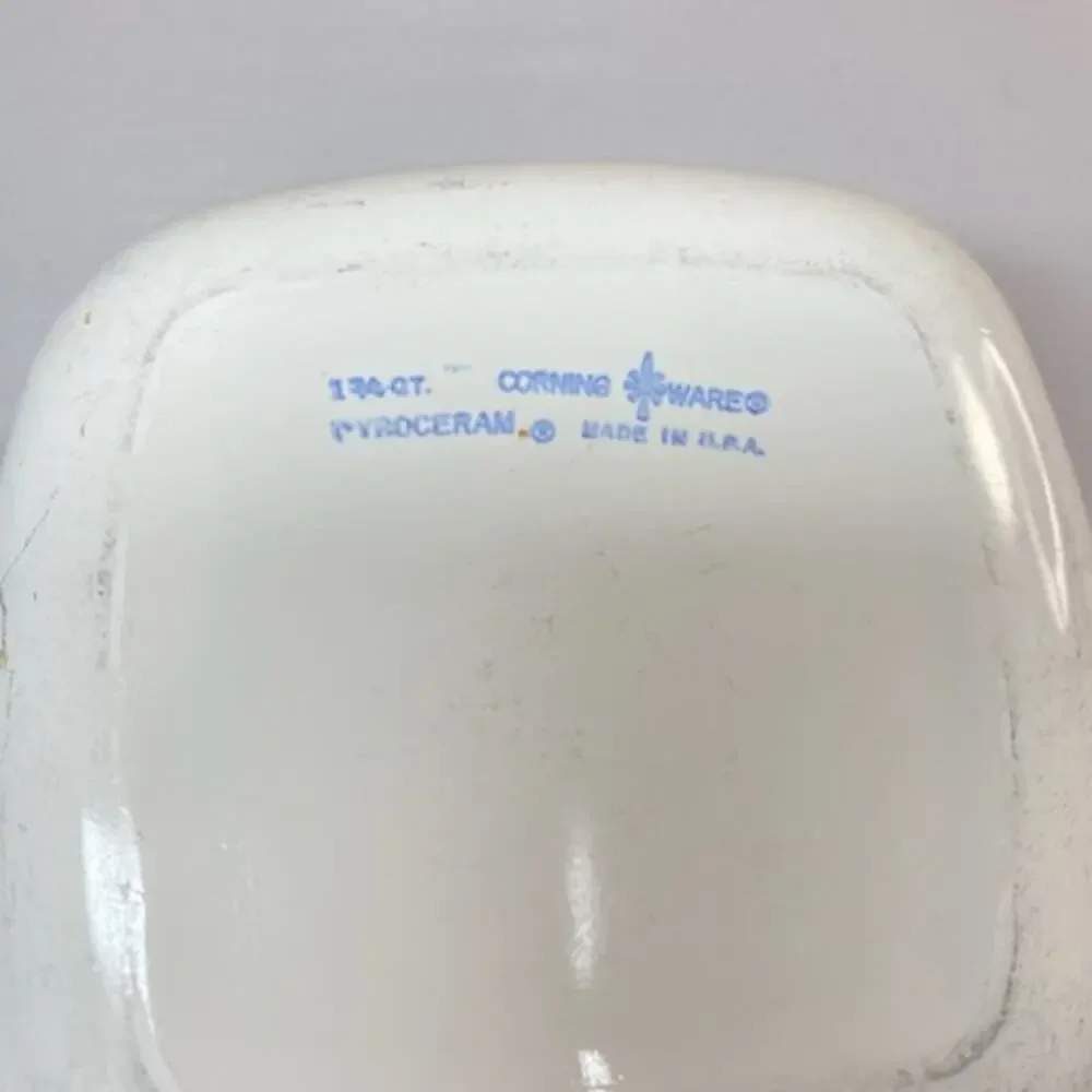 CorningWare Blue Cornflower 1¾ Qt Casserole Dish • Vintage • No Lid